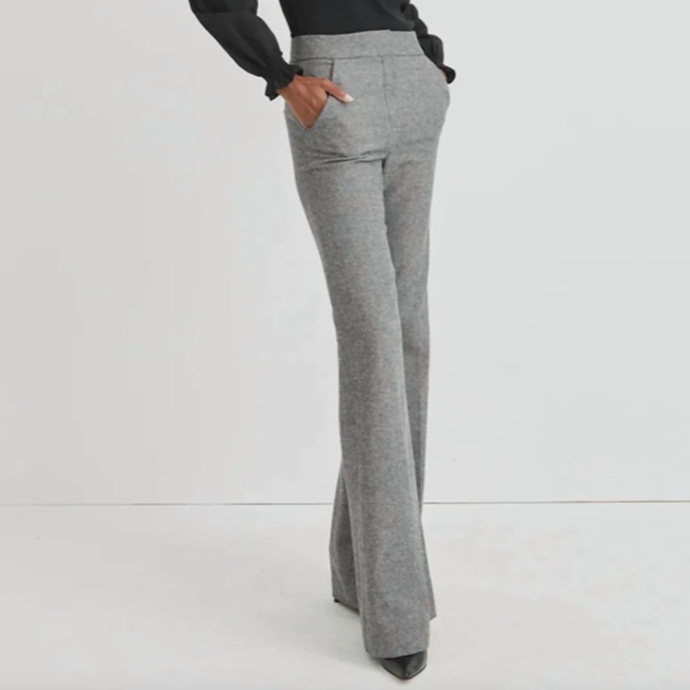 NWOT Veronica Beard Lebone Pant - Grey Multi